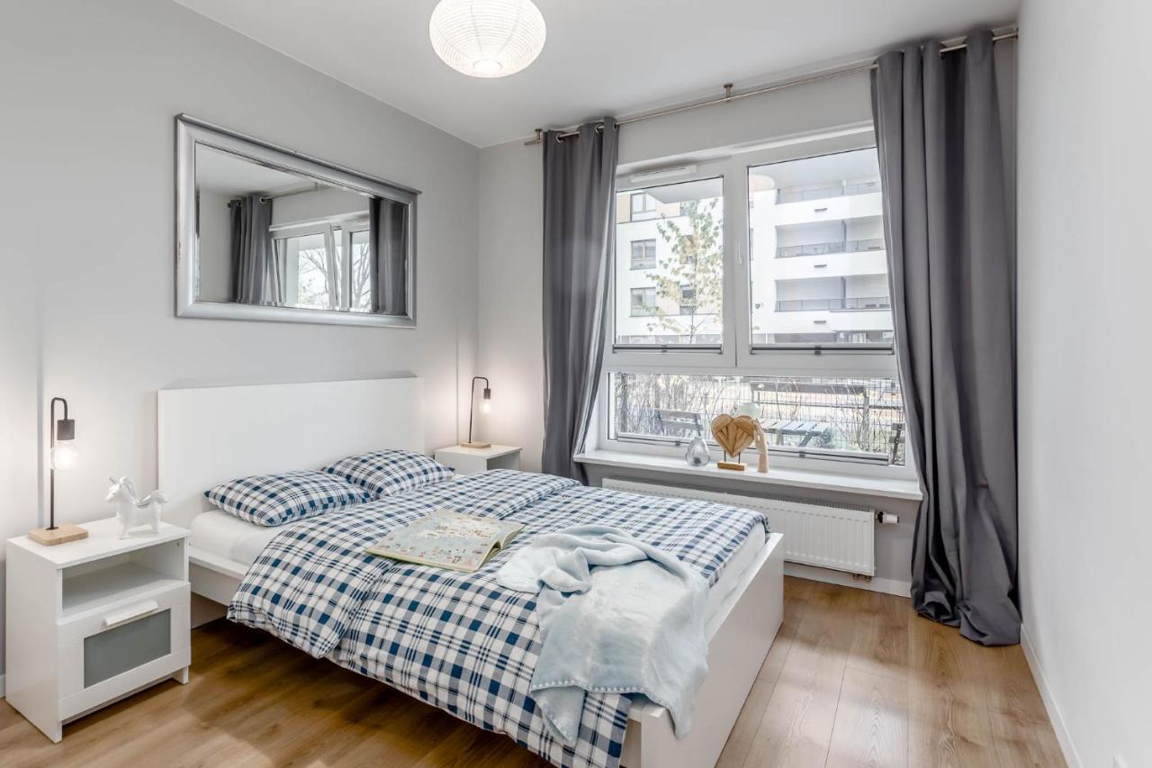 Chill Apartments Mokotow Business Center Warschau Buitenkant foto