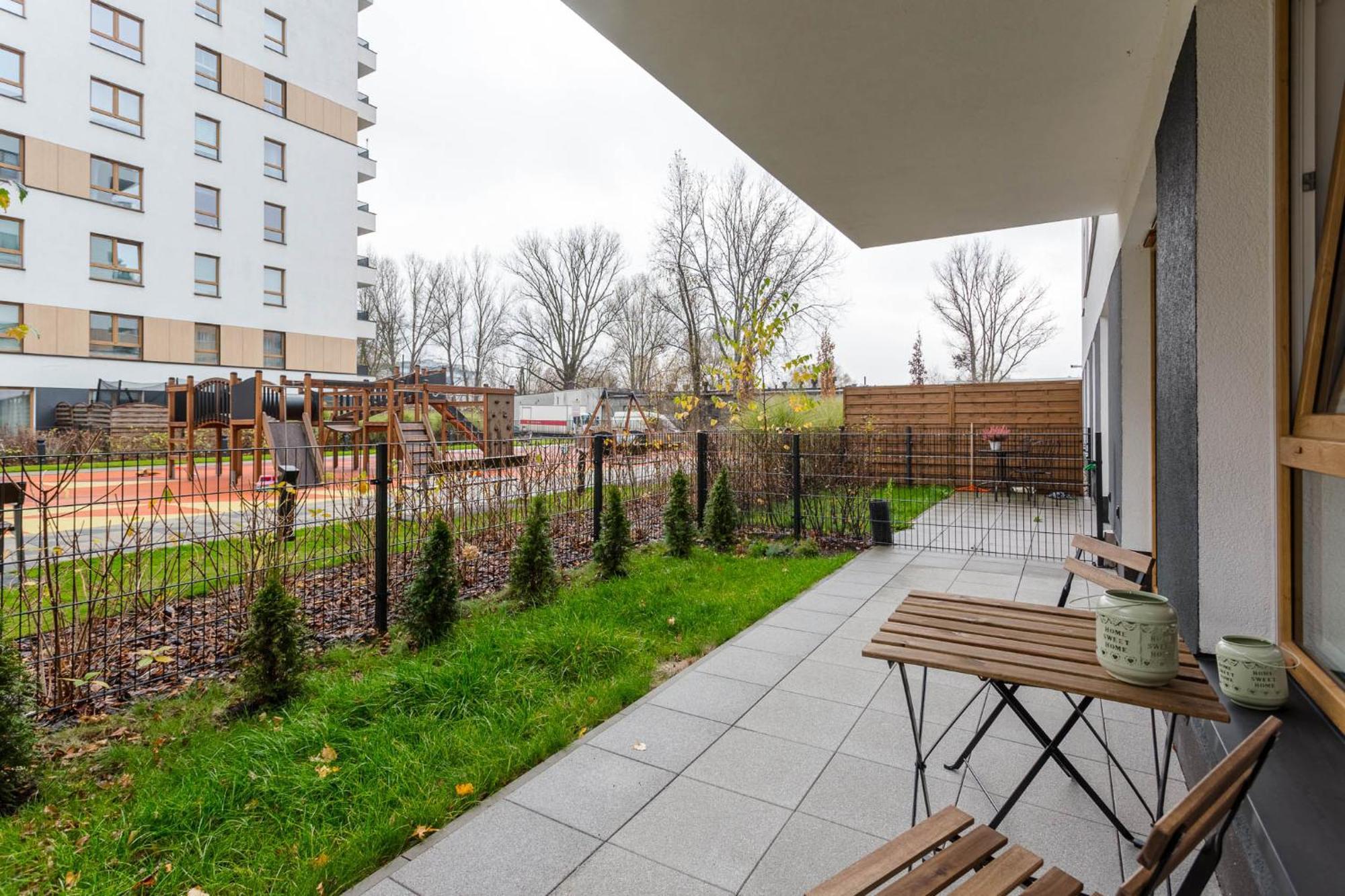 Chill Apartments Mokotow Business Center Warschau Buitenkant foto