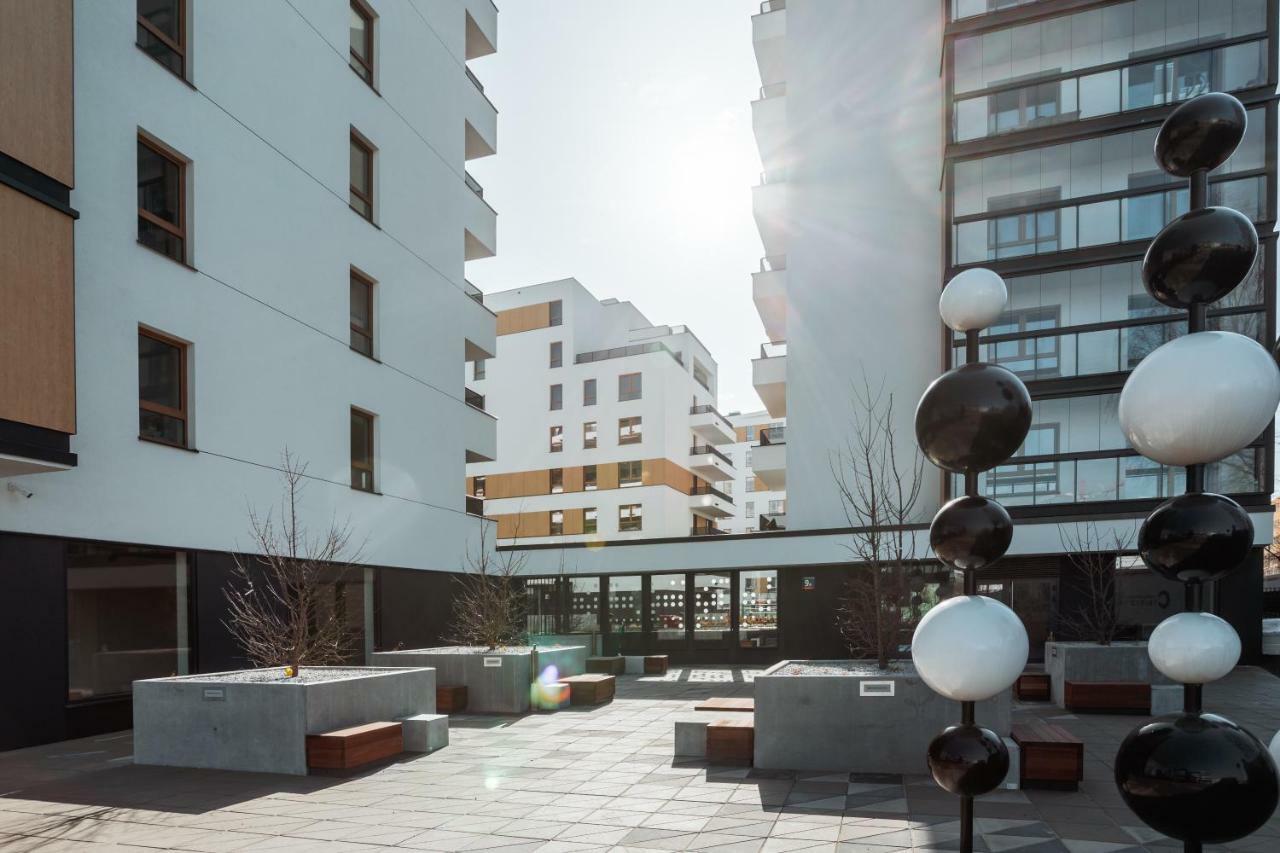 Chill Apartments Mokotow Business Center Warschau Buitenkant foto